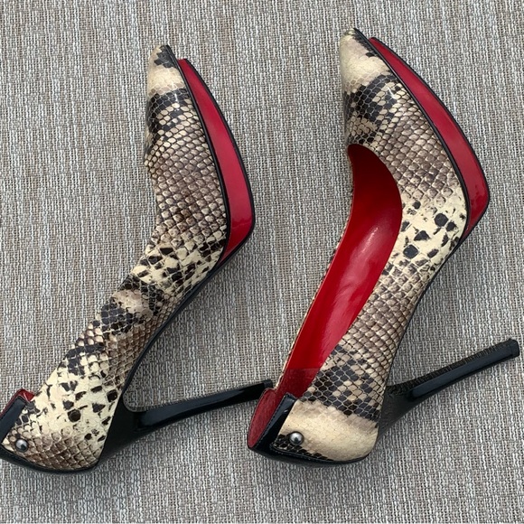 Guess snakeskin and red heels size 9.5 - Picture 14 of 14